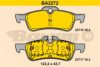 BARUM BA2272 Brake Pad Set, disc brake